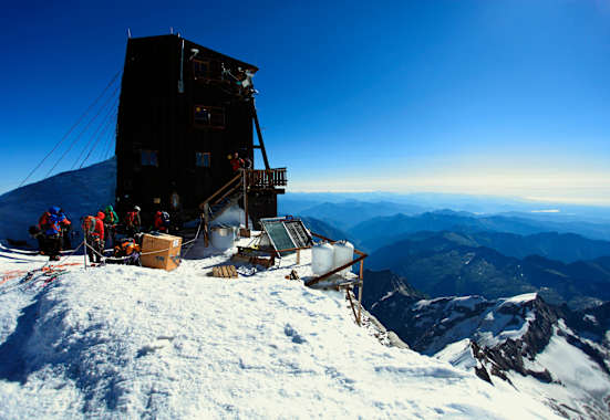 Höchste Hütte Europas: Capanna Margherita auf 4.554 m