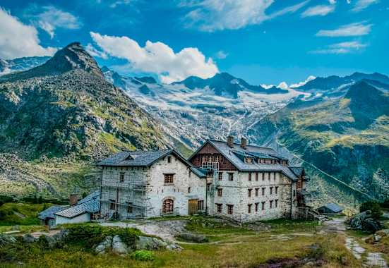 Berliner Hütte in den Zillertaler Alpen