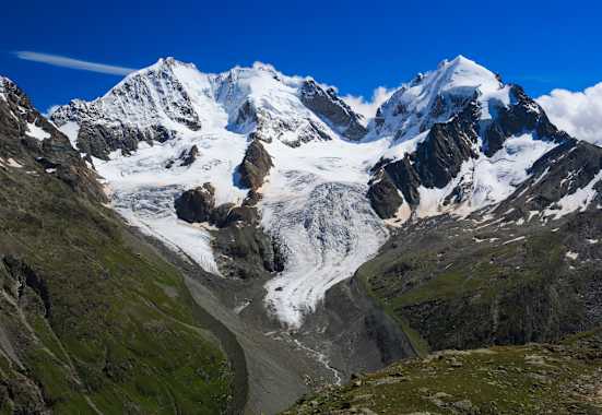 Piz Bernina Morteratschgletscher