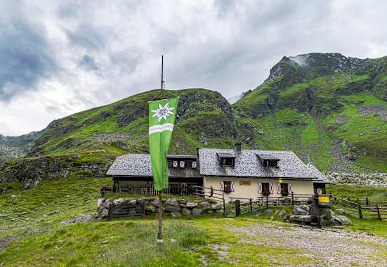Die Landawirseehütte bei Schladming in der Steiermark