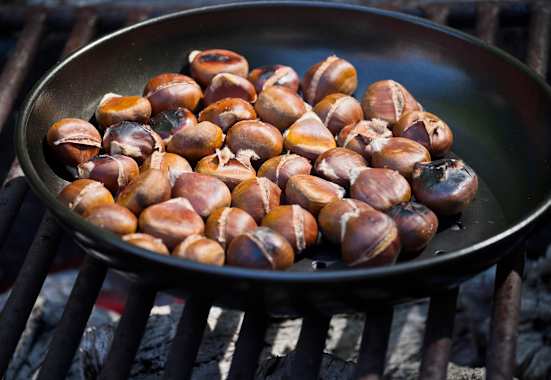 gebratene Kastanien selber machen