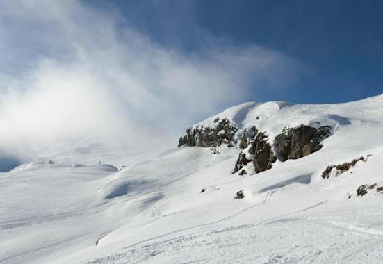 Gemütliche Skitour auf das beliebte Spitzhorli (2.736 m) in den Walliser Alpen 