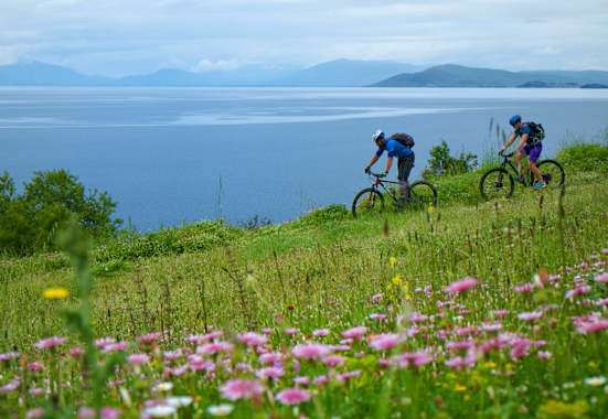 Mountainbike Ohridsee Mazedonien Bergwelten