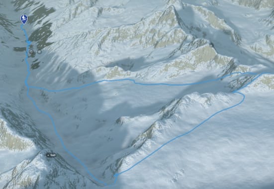 Skihochtour auf das Mittaghorn in den Berner Alpen