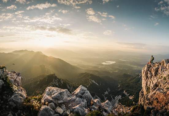 Aussicht über Kärnten vom Mittagskogel aus