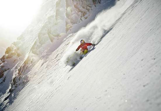 Nadine Wallner am Kitzsteinhorn