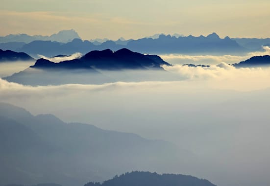 Nagelfluhkette in den Allgäuer Alpen