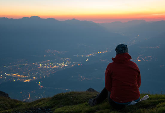 Blick auf Innsbruck von der Nockspitze