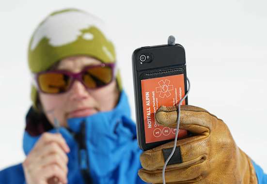 Notfall am Berg: Headset - Handy-Netzabdeckung