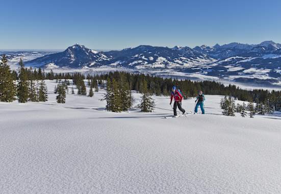 Skitourengeher im Oberallgäu