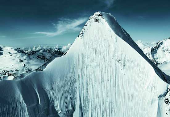 Das Obergabelhorn in den Walliser Alpen
