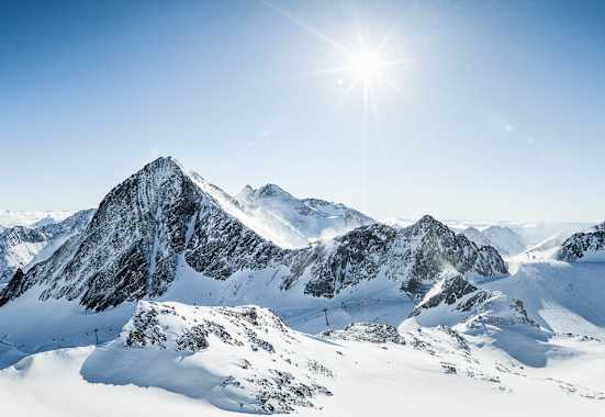 Panorama Stubaier Gletscher