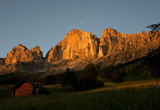 Latemar im Abendlicht