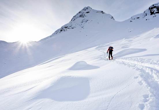 Skitourengehen im Südtiroler Pflerschtal: Aufstieg auf die Ellesspitze (2.661 m)