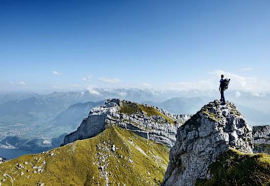 Pilatus bei Luzern in der Schweiz