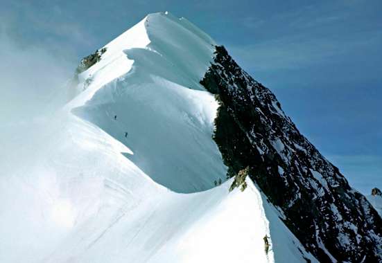 Biancograt: Piz Bernina in der Schweiz