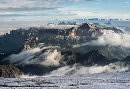 Belluno: Piz Boè in den Dolomiten