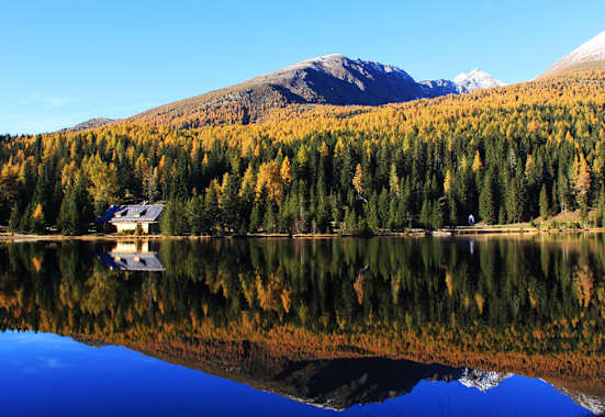 Blick auf den Prebersee im Lungau