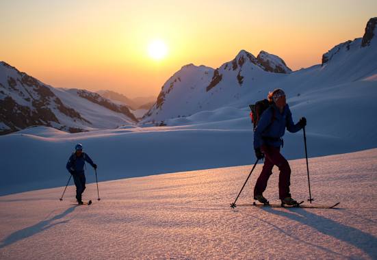 Janelle und Mark Smiley auf dem langen Weg von der Rax nach Nizza