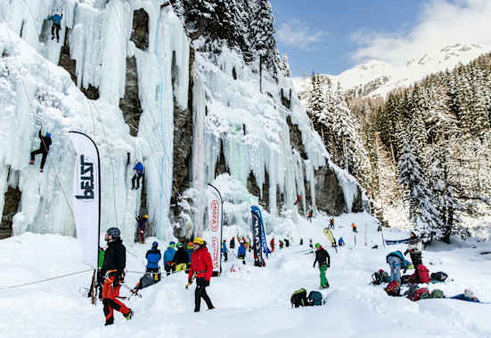 Eiskletterfestival im Eispark Osttirol