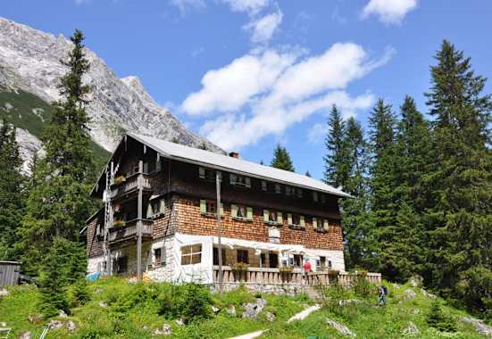 Reintalangerhütte in Bayern