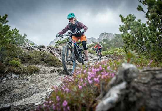 Ein E-Bike stellt vor allem bergab besondere Anforderungen