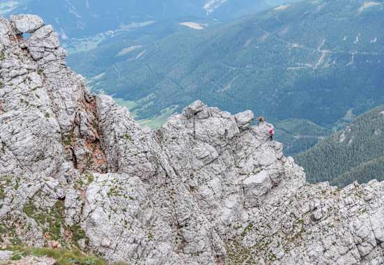 der RHG-Grat am Vestenkogel/Schneeberg