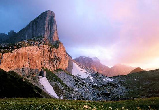 Blick auf den Rofanturm