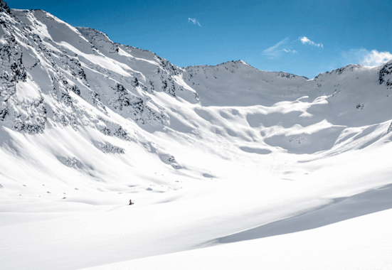 Unterwegs auf Skitour im Langtauferer Tal