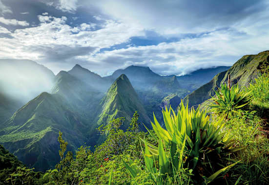 La Réunion im Indischen Ozean