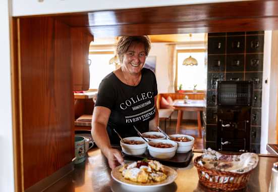 Hüttenwirtin Wangenitzseehütte