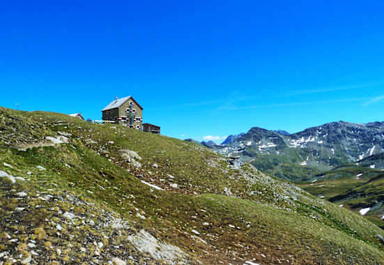 Salmhütte in der Glocknergruppe in Kärnten