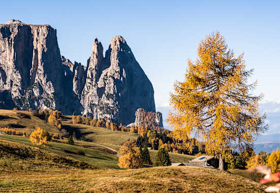 Seiser Alm im Herbst