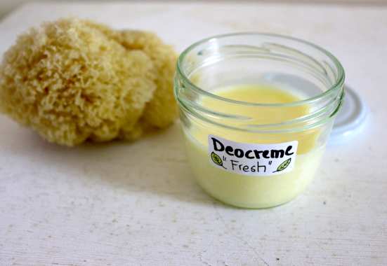 Die Deocreme „Fresh“
