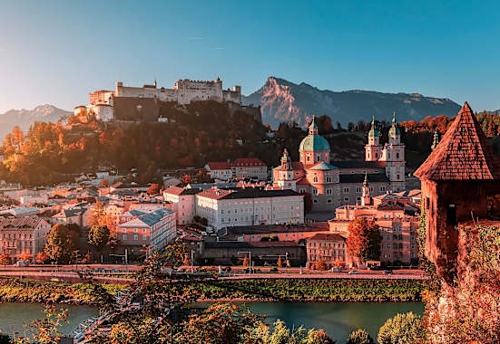 Das wunderschöne Salzburg im Herbst
