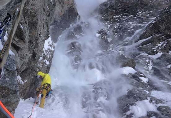 Simon Messner am Lüsener Fernerkogel