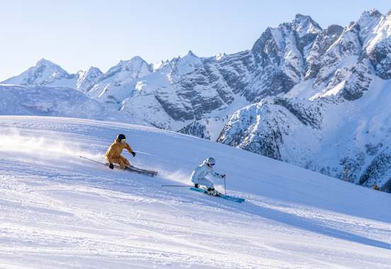 Skifahren am Ahorn in Mayrhofen