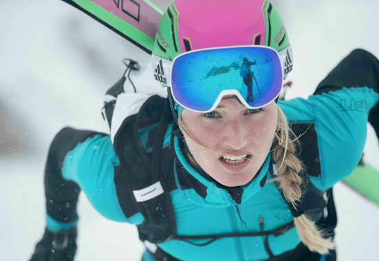 Dynafit-Athletin und Skibergsteigerin: Johanna Erhart aus Salzburg