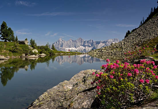 Der Spiegelsee in den Schladminger Tauern