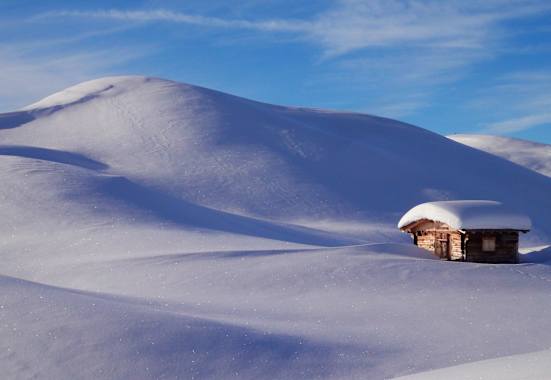 Rätikon: Winterlandschaft rund um St. Antönien im Prättigau