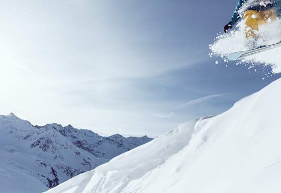Freerider im Tiroler Kühtai