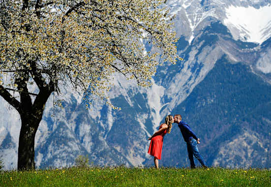 Tag des Kusses: 6 romantische Wanderungen