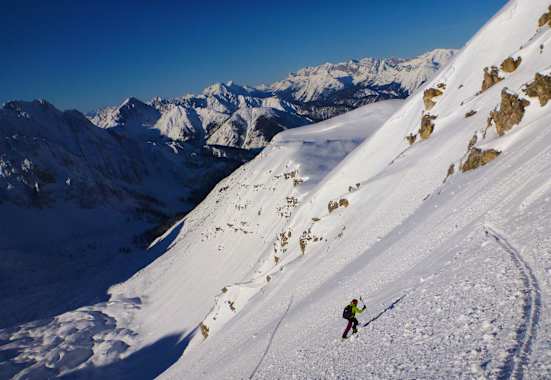 Winter: Auf Tour im Gelände