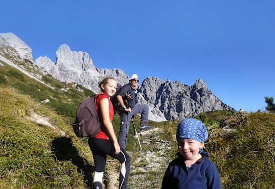 Trekking mit Kindern