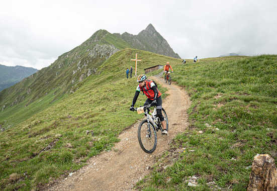 Abfahrt vom Tuxer Joch