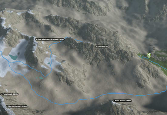Wandern im Val Maira, in den Cottischen Alpen im Italienischen Piemont