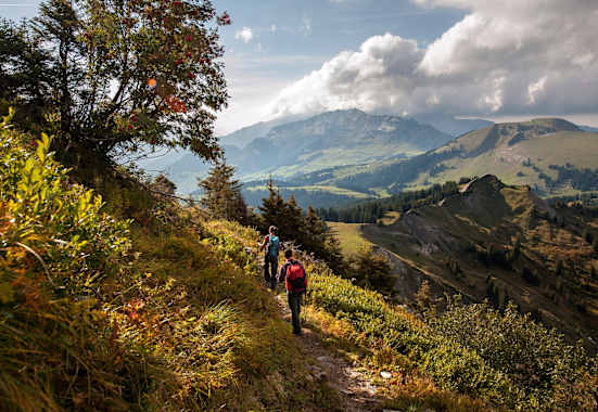 Auf dem Toggenburger Höhenweg (2. Etappe)