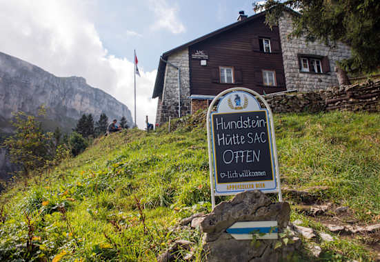Hundsteinhütte in Appenzell