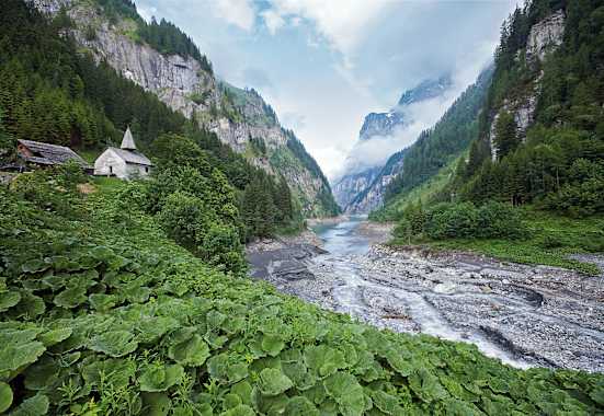 Calfeisental Stausee Gigerwald