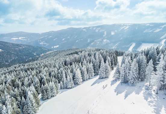 Wechsel-Panoramaloipe in den Wiener Alpen - schneesicher und abwechslungsreich